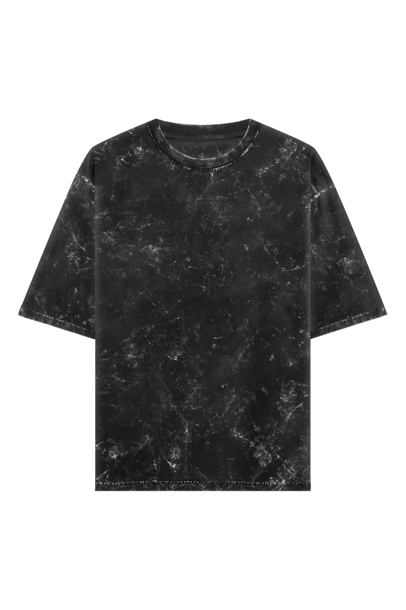 Black_marble-textured_AcidWash t-shirt