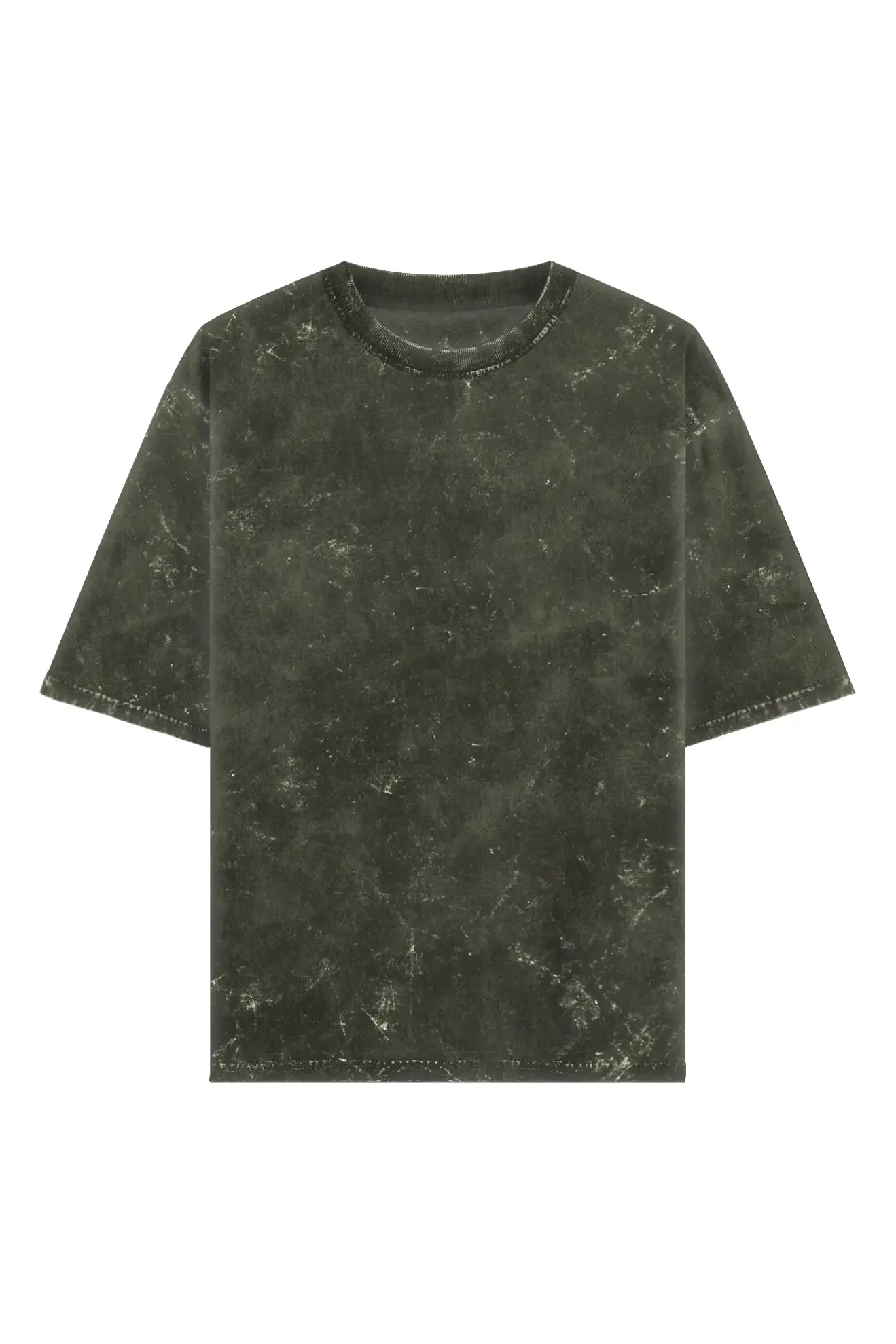Green_AcidWash_oversize t-shirt