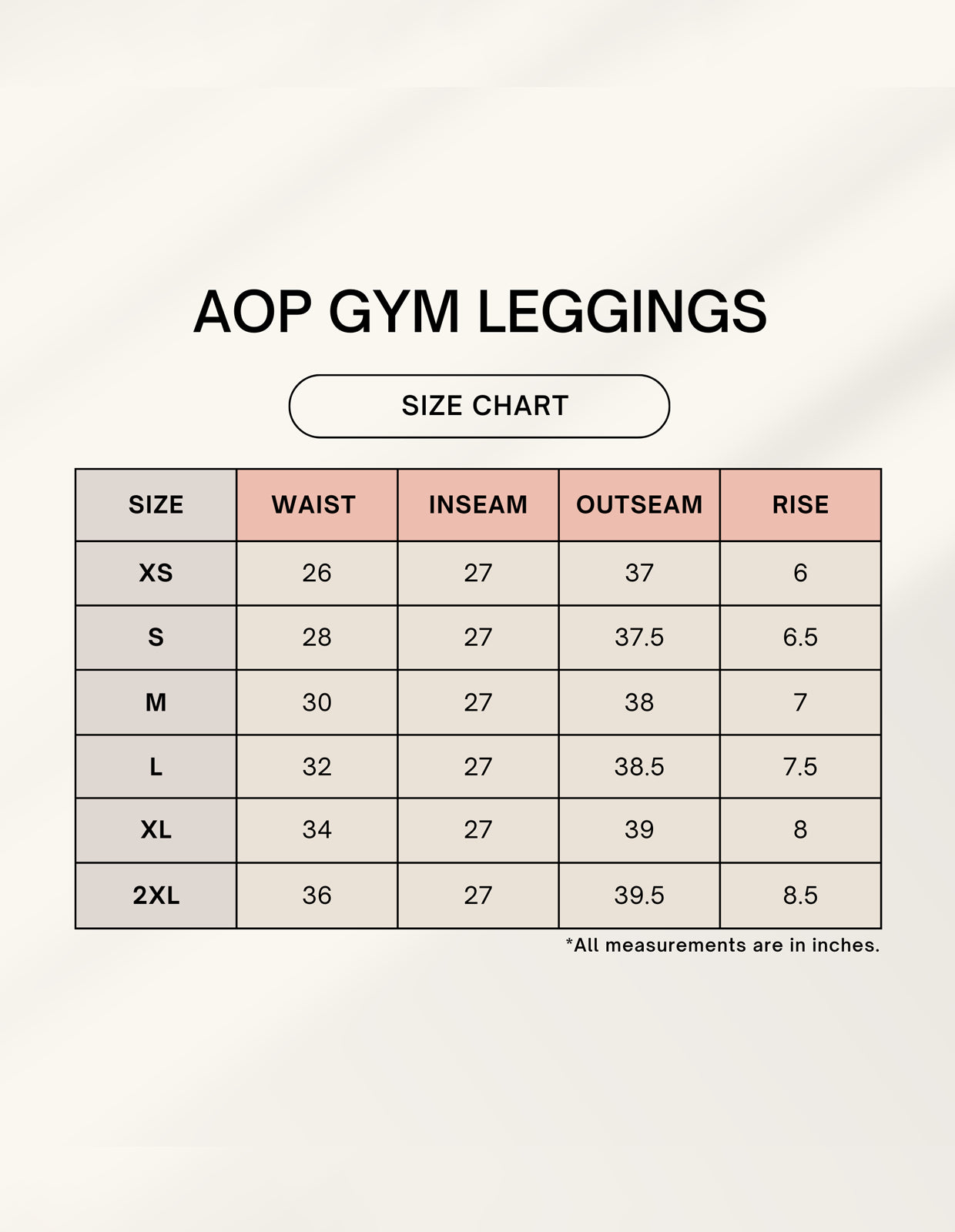Printed Gym Leggings