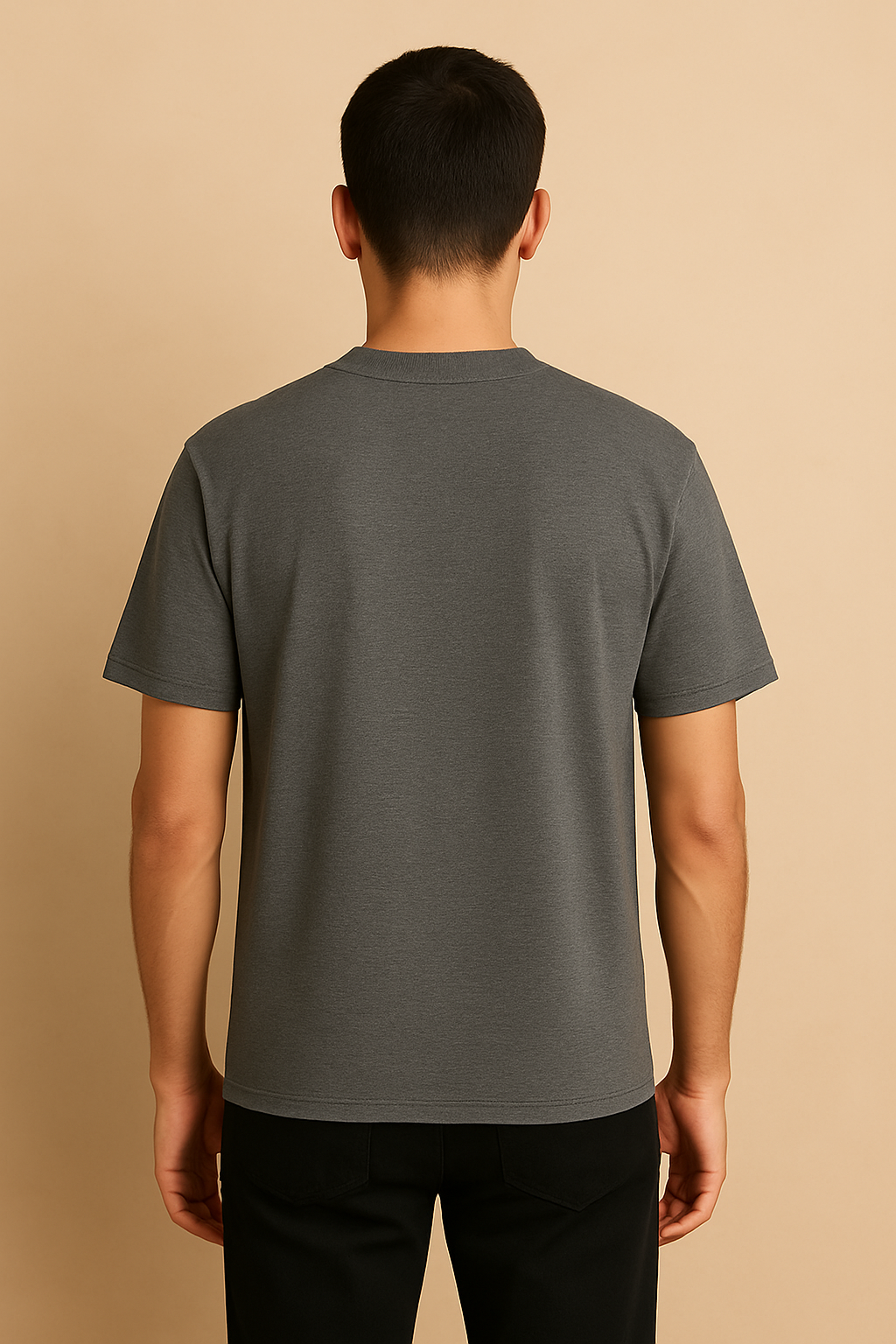 Classic Crew T-Shirt | Charcoal Melange