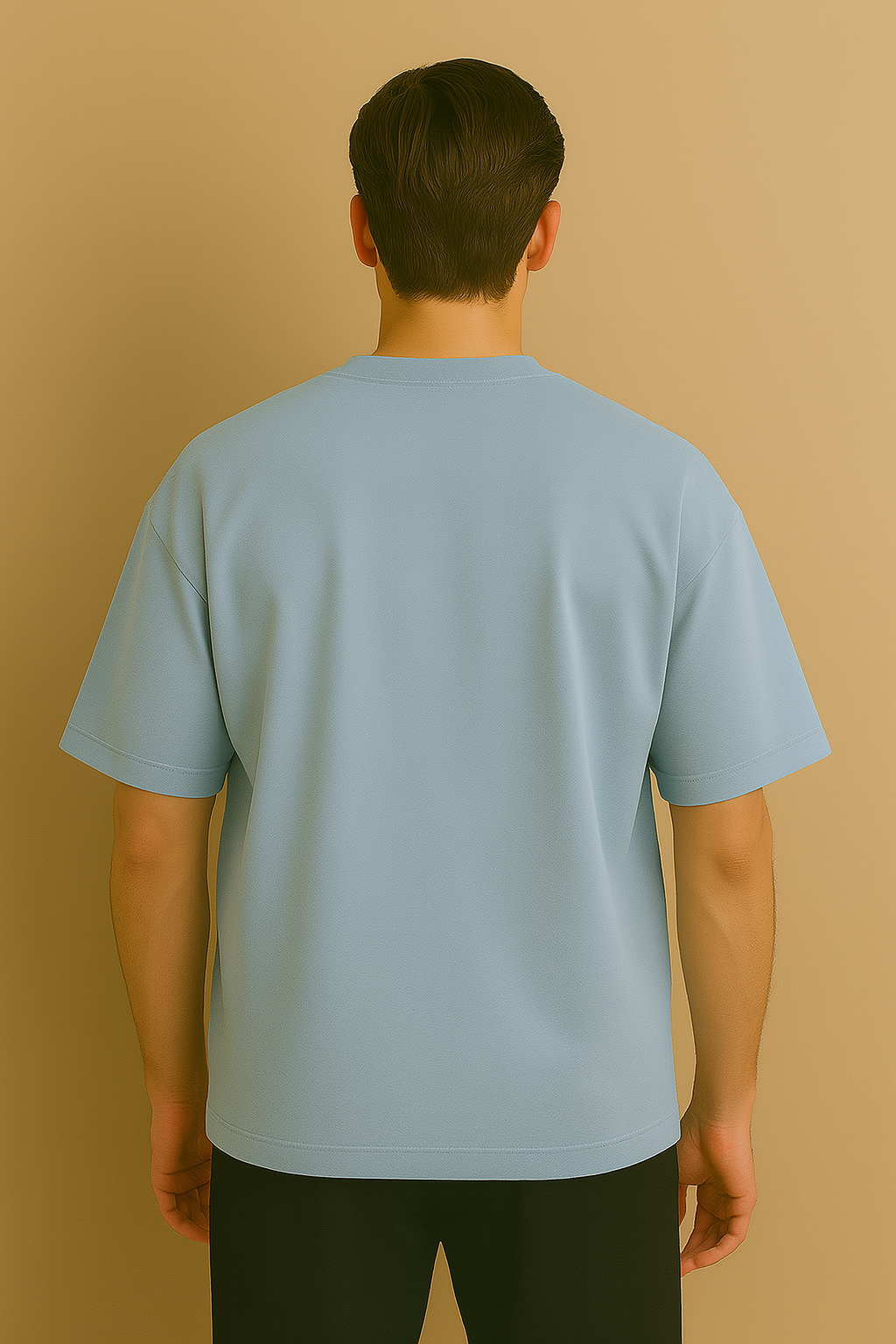 Oversized Classic T-Shirt | Baby Blue