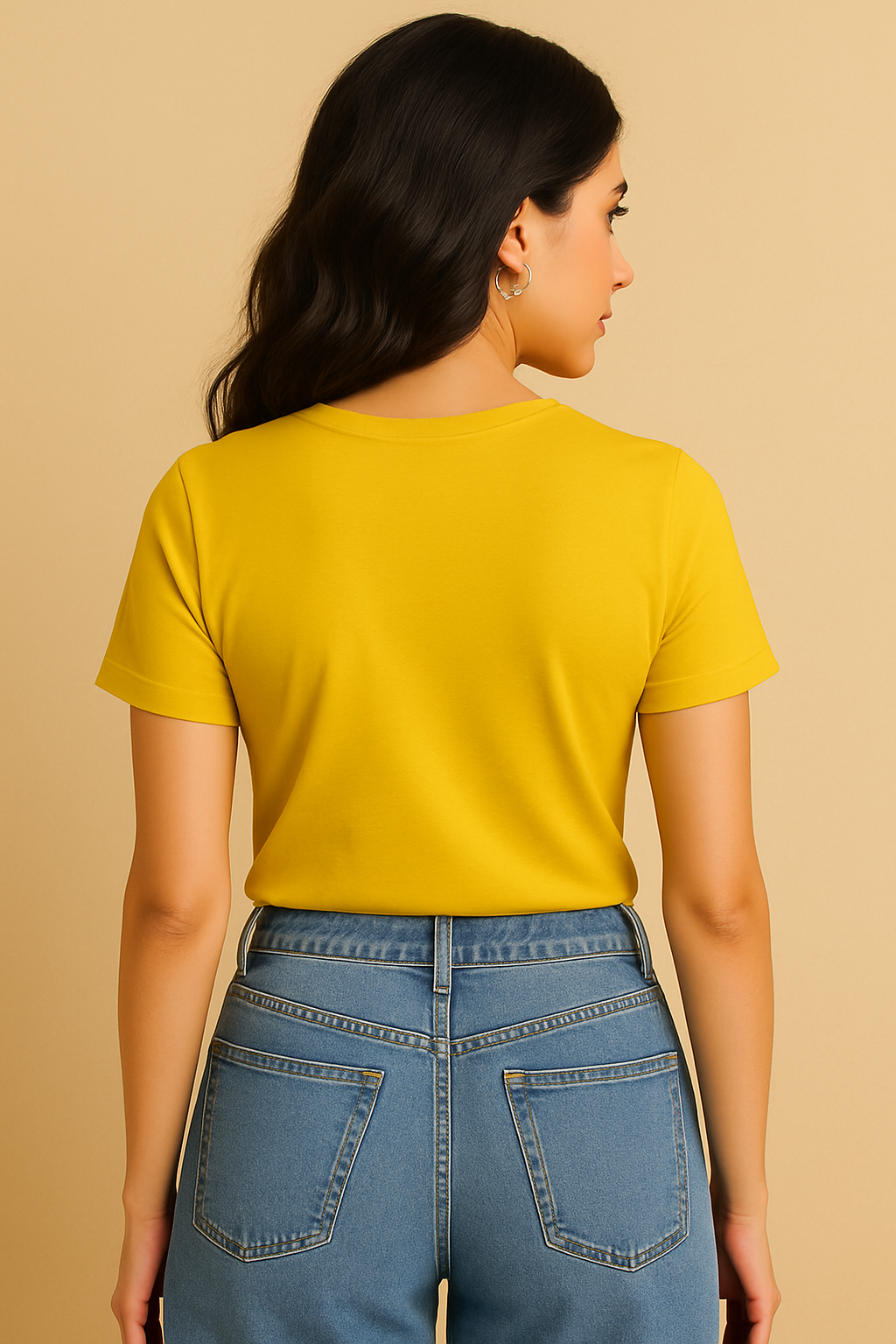 Women Classic T-Shirt | New Yellow