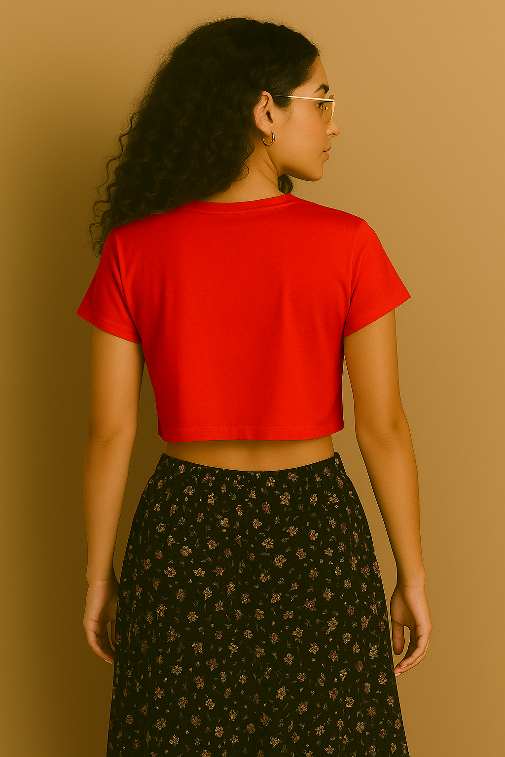 Crop Top | Red