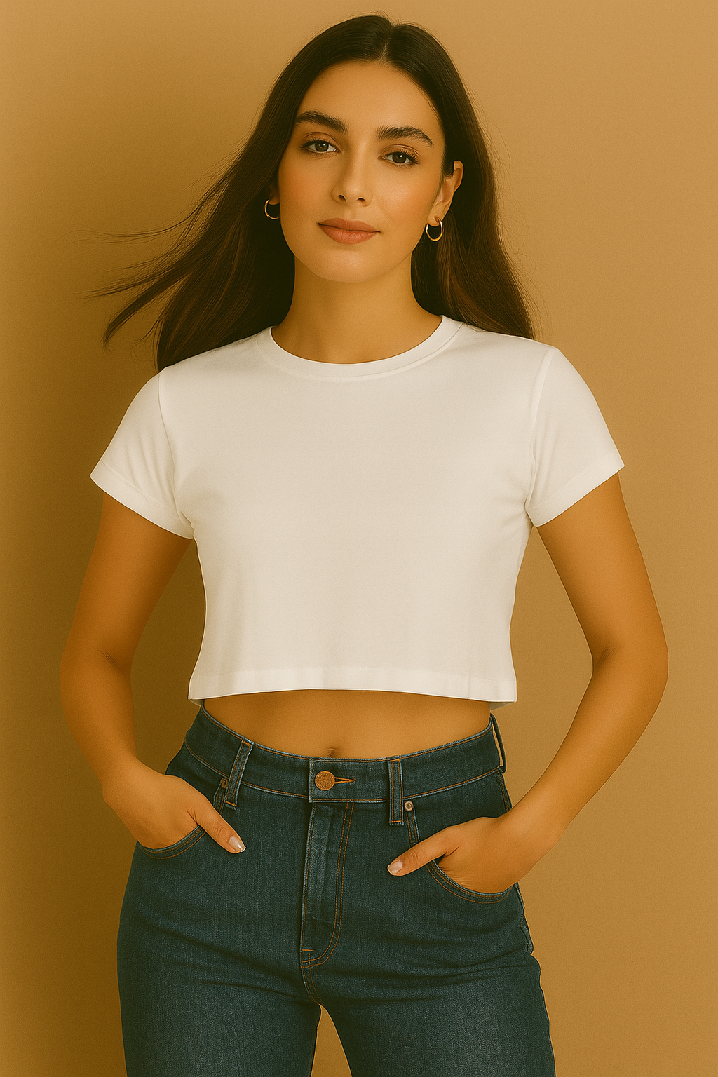 Crop Top | White