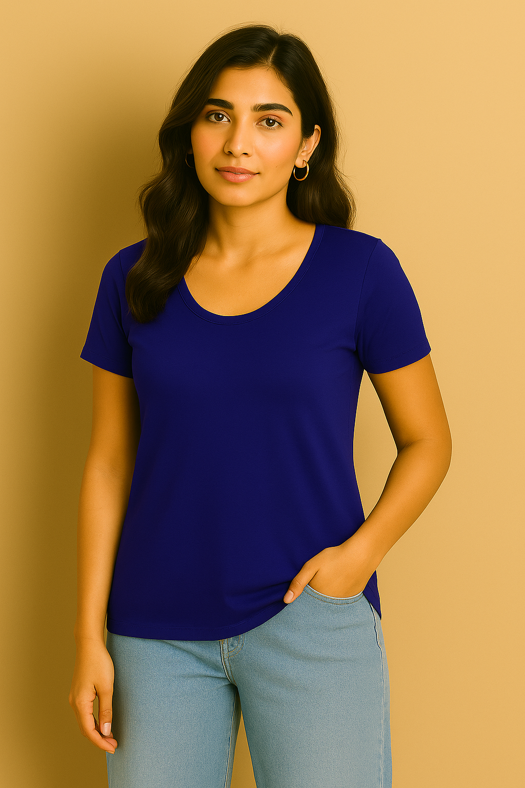 Women Classic T-Shirt | Royal Blue