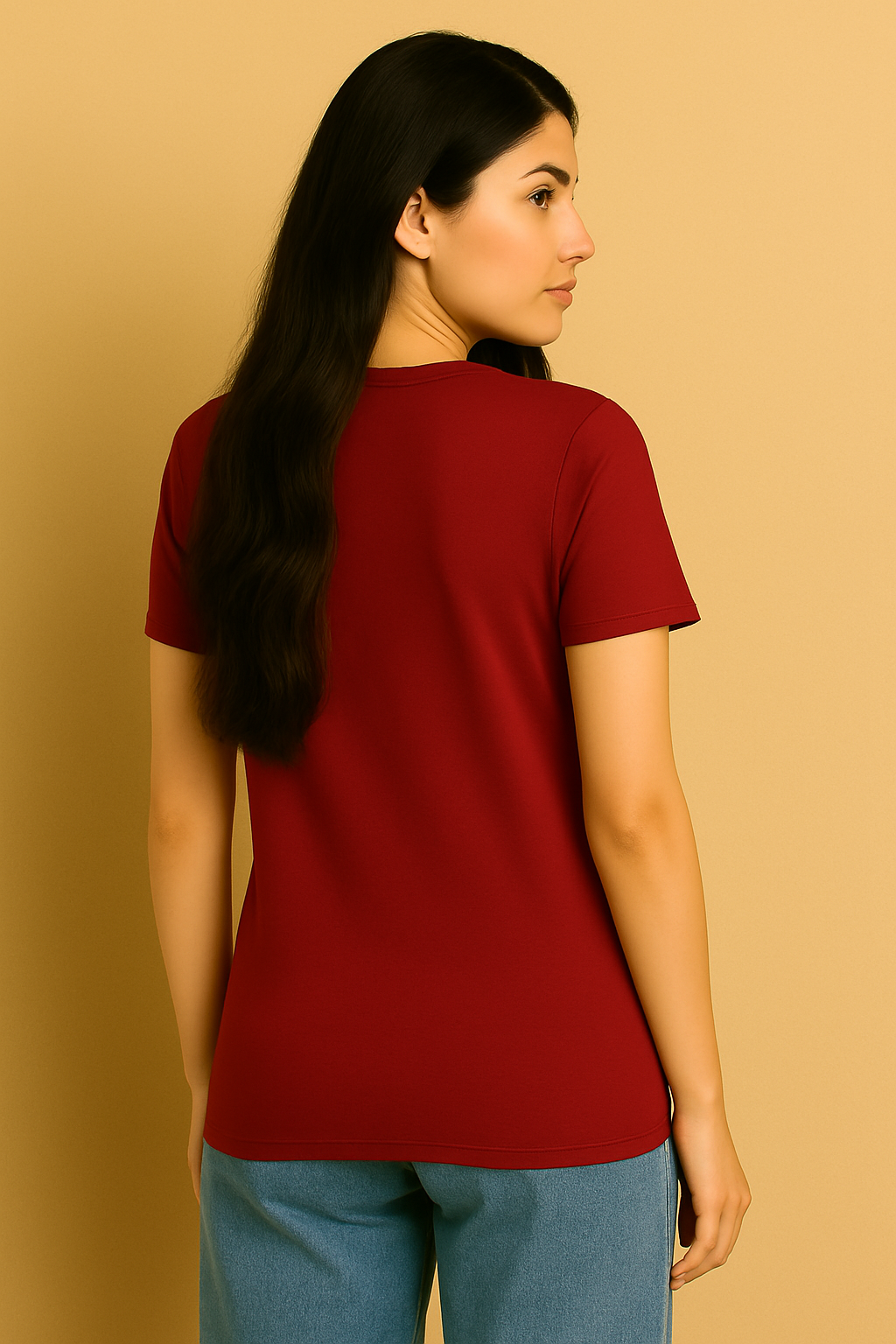 Women Classic T-Shirt | Red