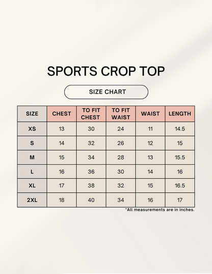 Sports Crop Top