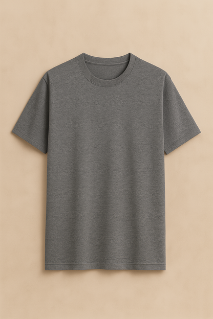 Classic Crew T-Shirt | Charcoal Melange