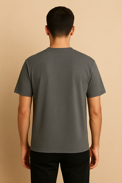 Classic Crew T-Shirt | Charcoal Melange