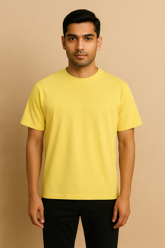 Classic Crew T-Shirt | Yellow
