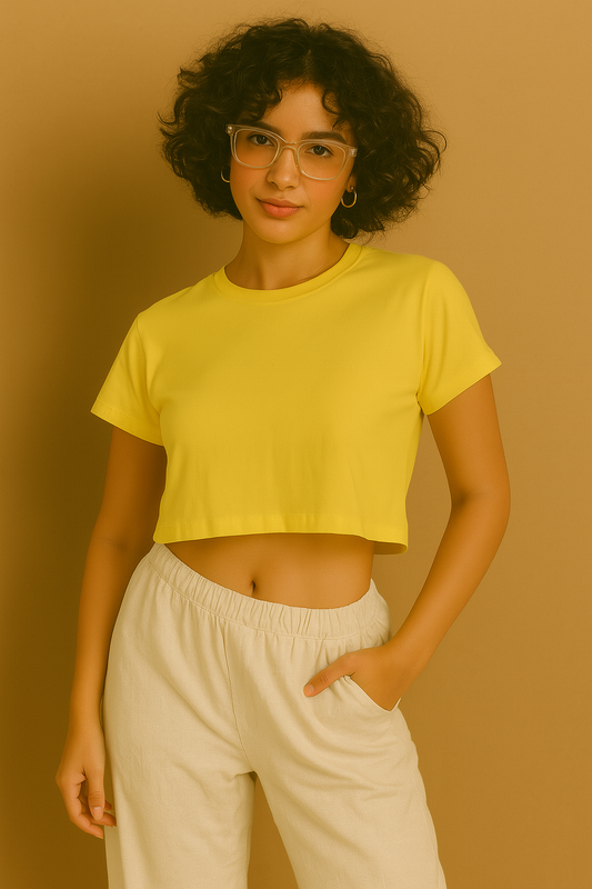 Crop Top | Beige