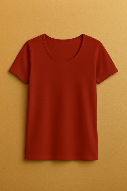 Women Classic T-Shirt | Red